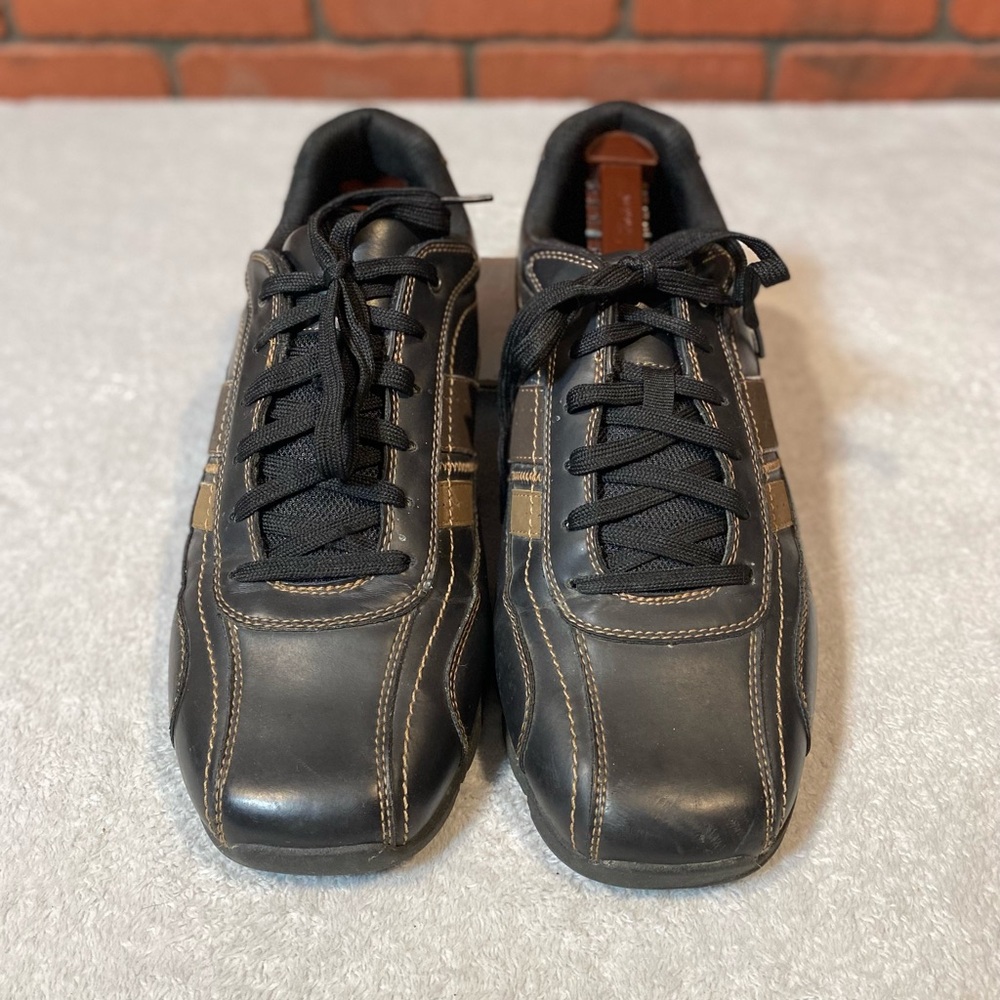 American Eagle Oxford Shoes Brown Comfort Memory Foam‎ Mens Size 11 Faux Leather